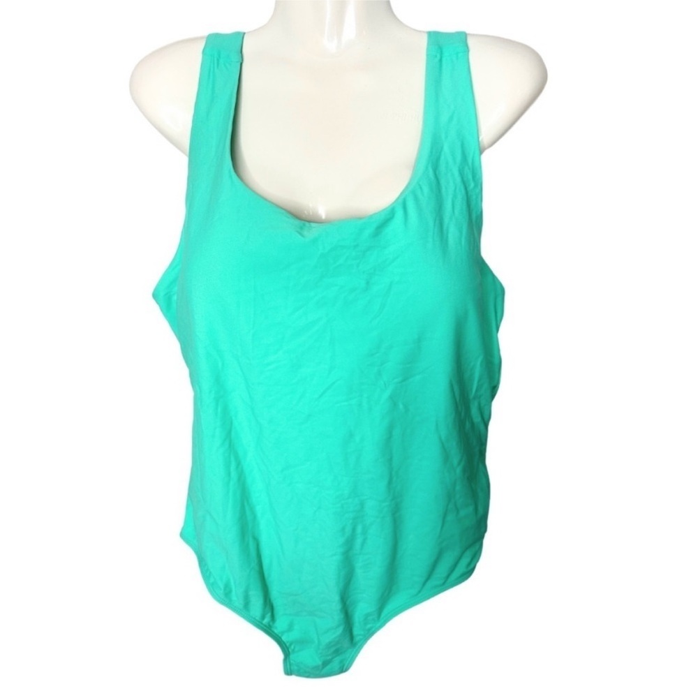 NEW | pret-a-pose | one piece bathing suit  Teal 2XL
